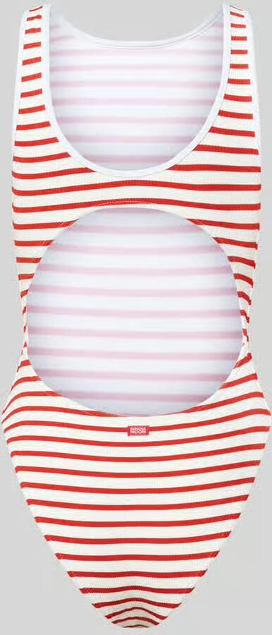 Banana moon Badpak met cut-out op de rug model 'LUNELY NAUTICAL' - Foto 2