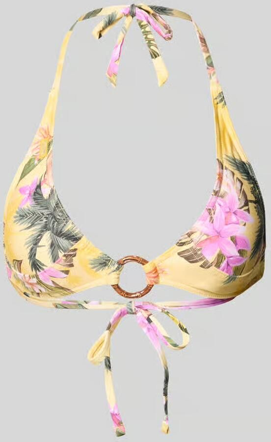 Banana moon Bikini-bovendeel in all-over look model 'Minew Triangle' - Foto 2