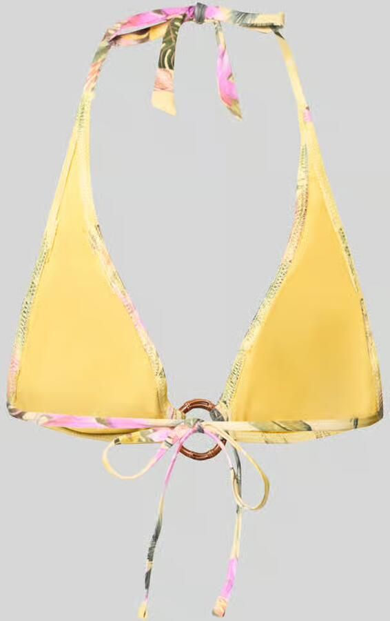 Banana moon Bikini-bovendeel in all-over look model 'Minew Triangle' - Foto 2