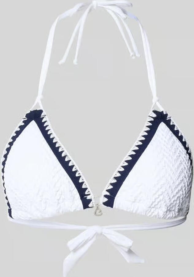 Banana moon Bikini-bovendeel met structuurpatroon model 'BLUCO' - Foto 3