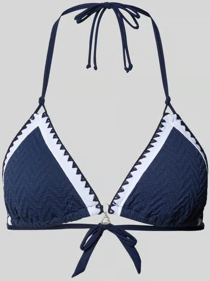 Banana moon Bikini-bovendeel met structuurpatroon model 'BLUCO' - Foto 2