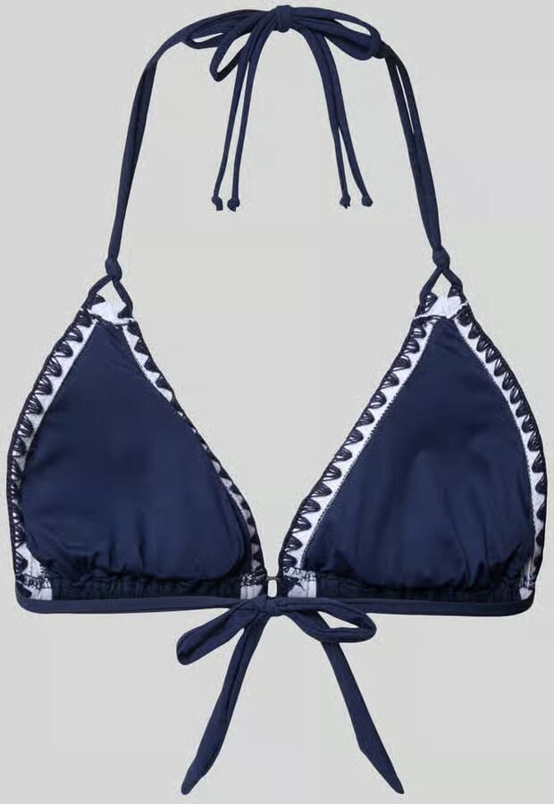 Banana moon Bikini-bovendeel met structuurpatroon model 'BLUCO' - Foto 5