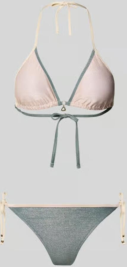 Banana moon Bikini met gewatteerde cups en zijvetering - Foto 2