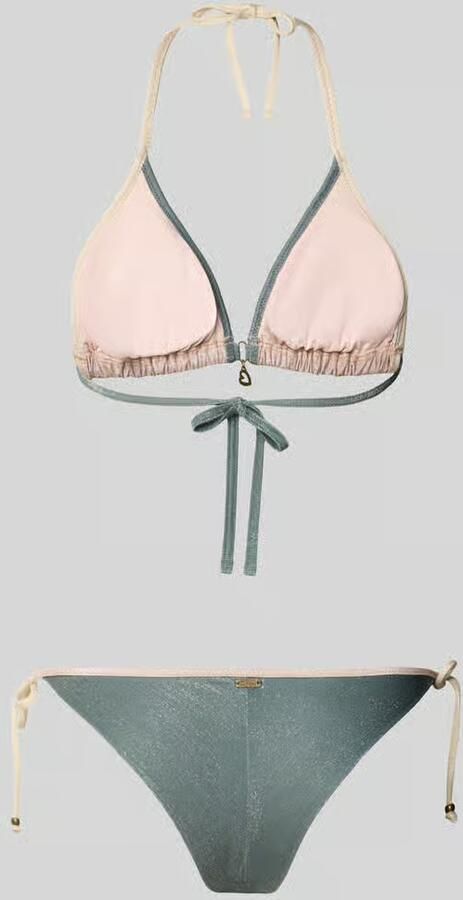 Banana moon Bikini met gewatteerde cups en zijvetering - Foto 2
