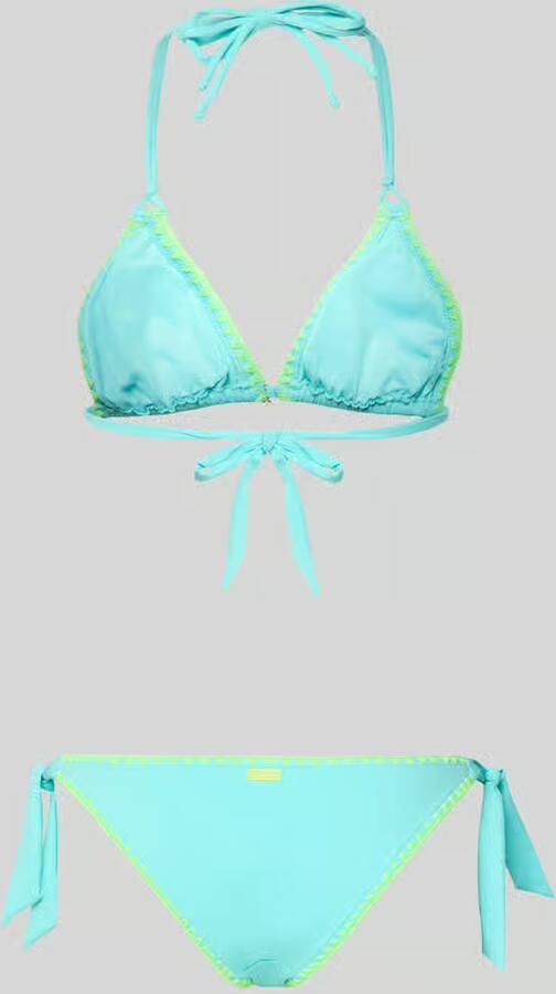 Banana moon Bikini-set met stitchings en vetersluiting - Foto 2