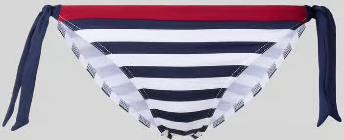 Banana moon Bikinibroekje met vetersluiting aan de zijkant model 'SADIA NAVY' - Foto 3