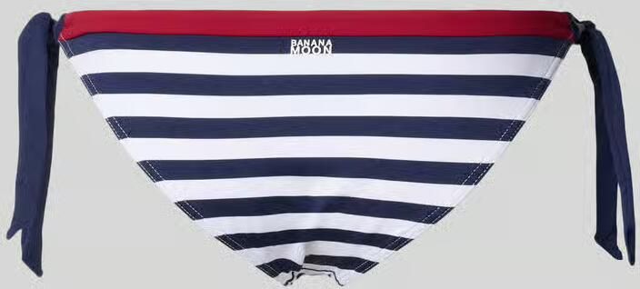 Banana moon Bikinibroekje met vetersluiting aan de zijkant model 'SADIA NAVY' - Foto 3
