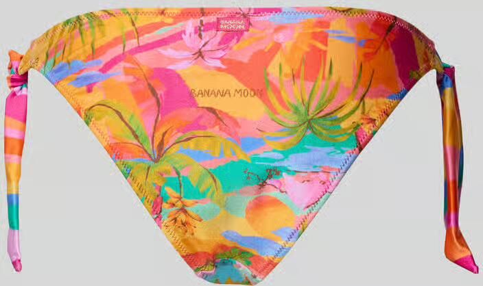 Banana moon Bikinislip met vetersluiting opzij model 'Dasia'