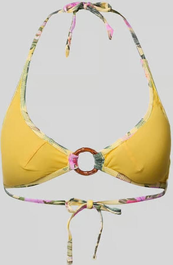 Banana moon Bikini-bovendeel in all-over look model 'Minew Triangle'