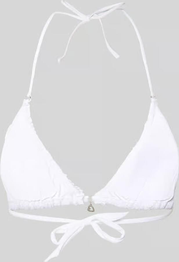 Banana moon Bikinitop met allover crochet-look model 'Crico' - Foto 2