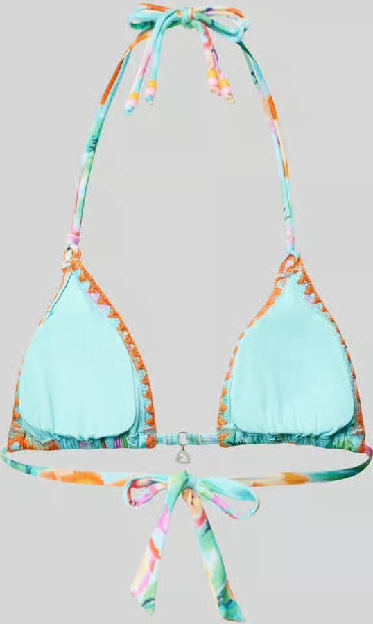 Banana moon Bikinitop met logo-applicatie model 'NUCO DRAGONFRUIT'