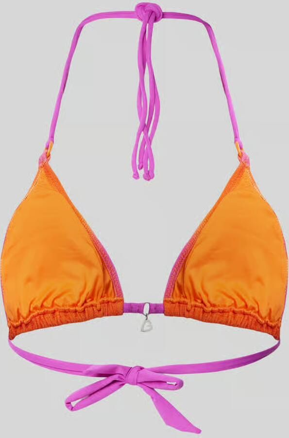 Banana moon Bikinitop met logo-applicatie model 'YERO CANDYCRUSH'