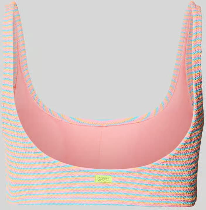 Banana moon Bikinitop met ronde hals Model 'Justin' - Foto 2