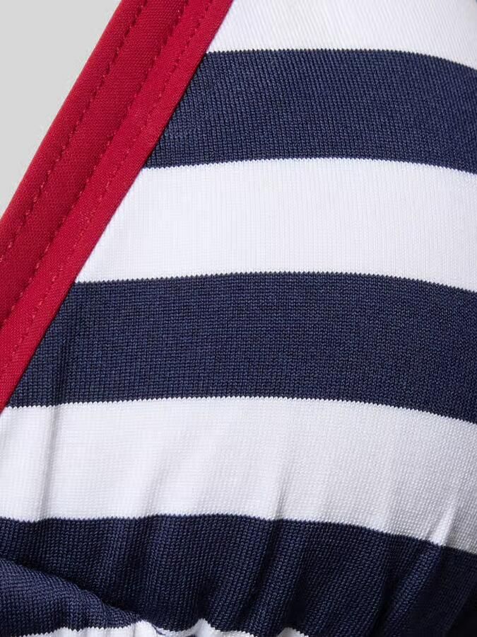 Banana moon Bikinitop met vetersluiting model 'BLUCO NAVY' - Foto 2
