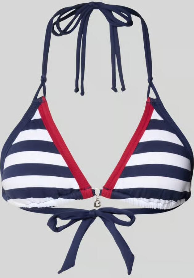 Banana moon Bikinitop met vetersluiting model 'BLUCO NAVY' - Foto 3