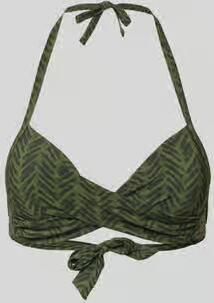 Banana moon Bikini-top met vetersluiting model 'EYRO CALENY'