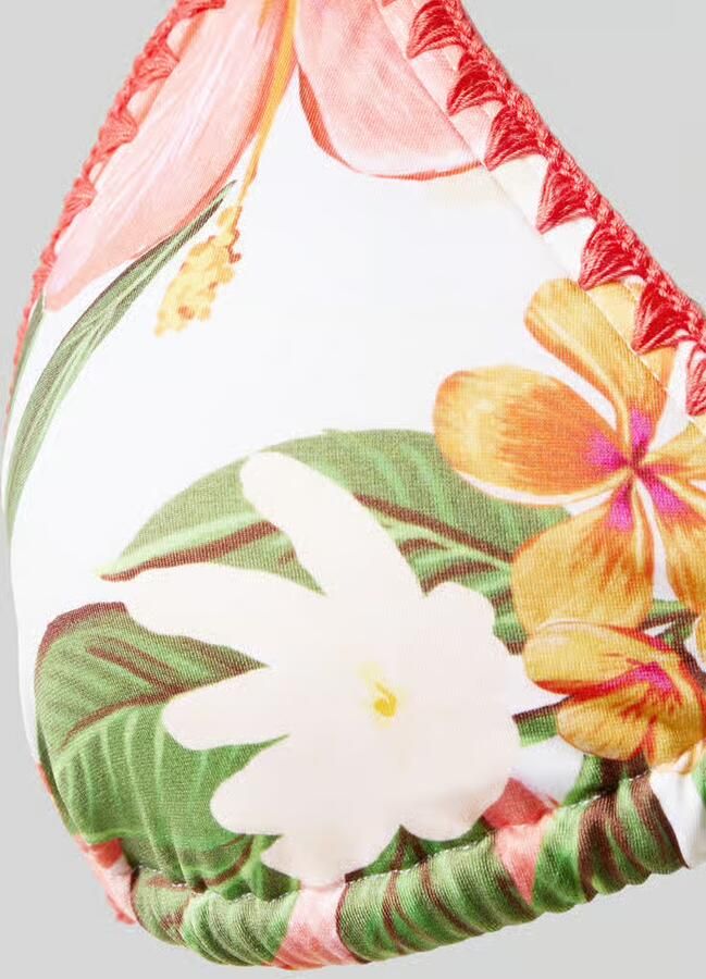 Banana moon Bikinitop met vetersluiting model 'NUCO TAHITI'