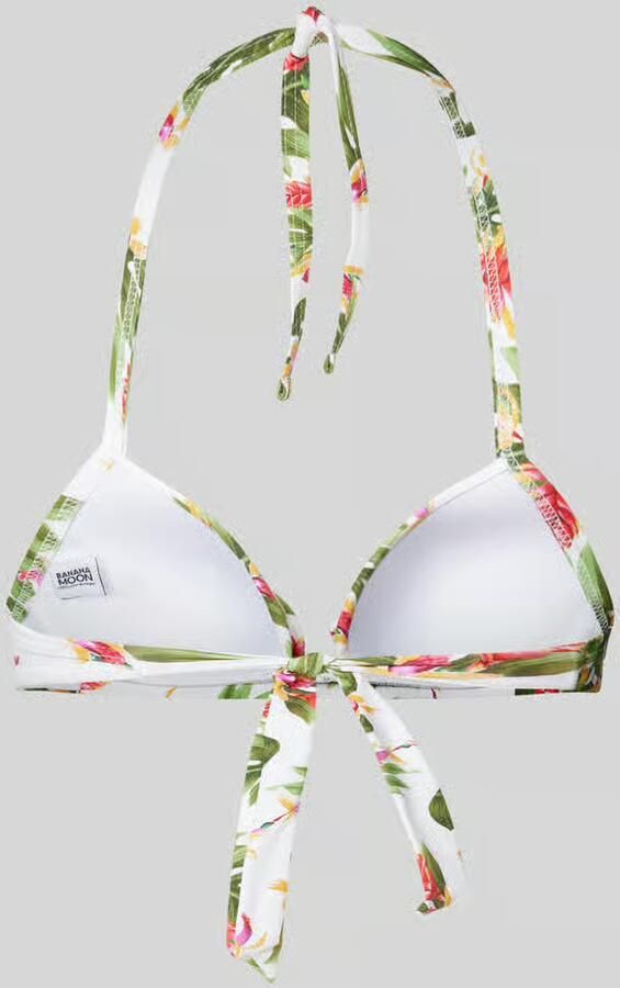 Banana moon Bikinitop met voorgevormde cups model 'EYRO KAELUA'
