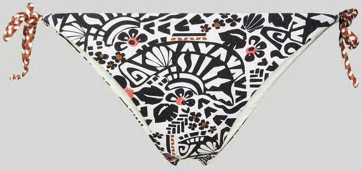 Banana moon slim fit bikinibroekje met florale all-over print model 'Jaka' - Foto 2