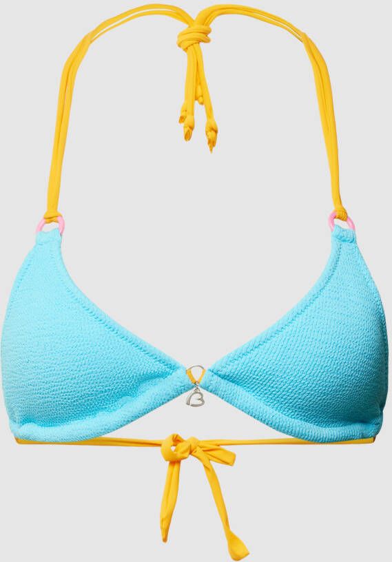 Banana moon Bikinitop met structuurmotief model 'BRARO'