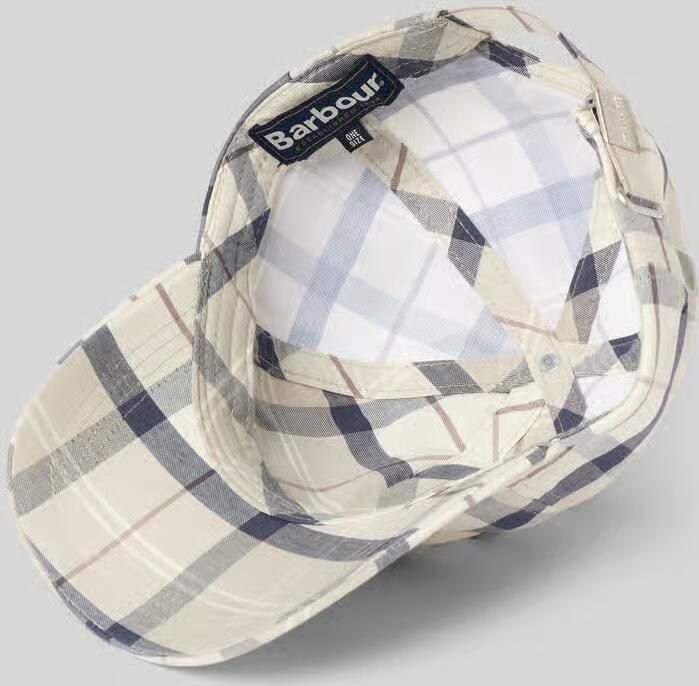 Barbour Baseballpet van puur katoen
