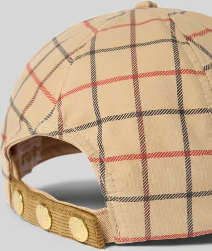 Barbour Baseballpet van puur katoen - Foto 2