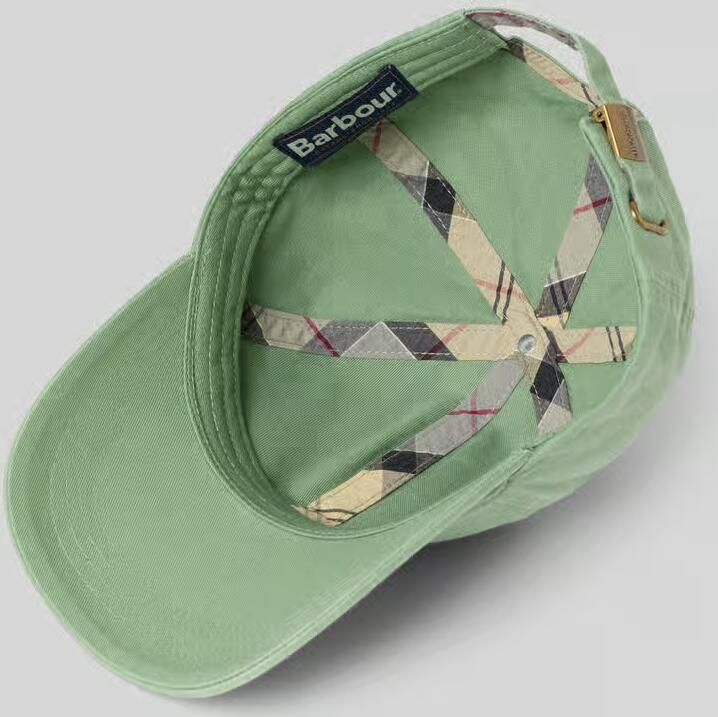 Barbour Basecap van zuiver katoen model 'CASCADE'