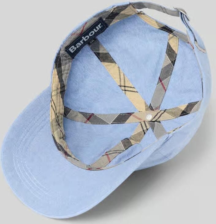 Barbour Basecap van zuiver katoen model 'NELSON CHAMBRAY C'
