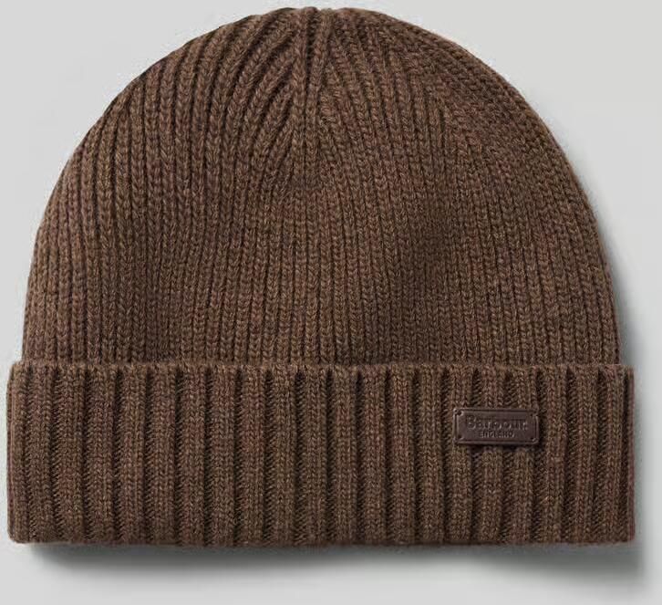 Barbour Beanie van wolmix model 'CARLTON'