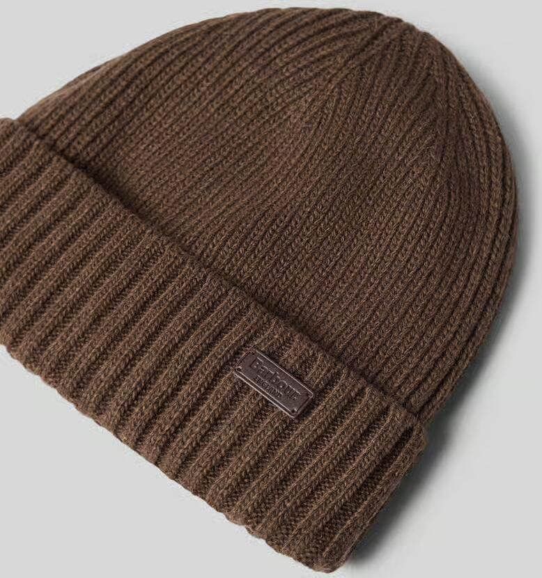 Barbour Beanie van wolmix model 'CARLTON' - Foto 2
