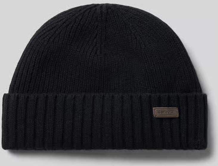 Barbour Wollen Carlton Beanie voor Heren Black Heren