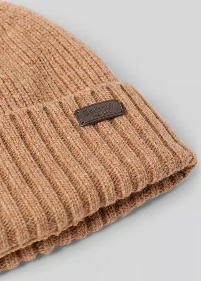 Barbour Beanie van wolmix model 'CARLTON'