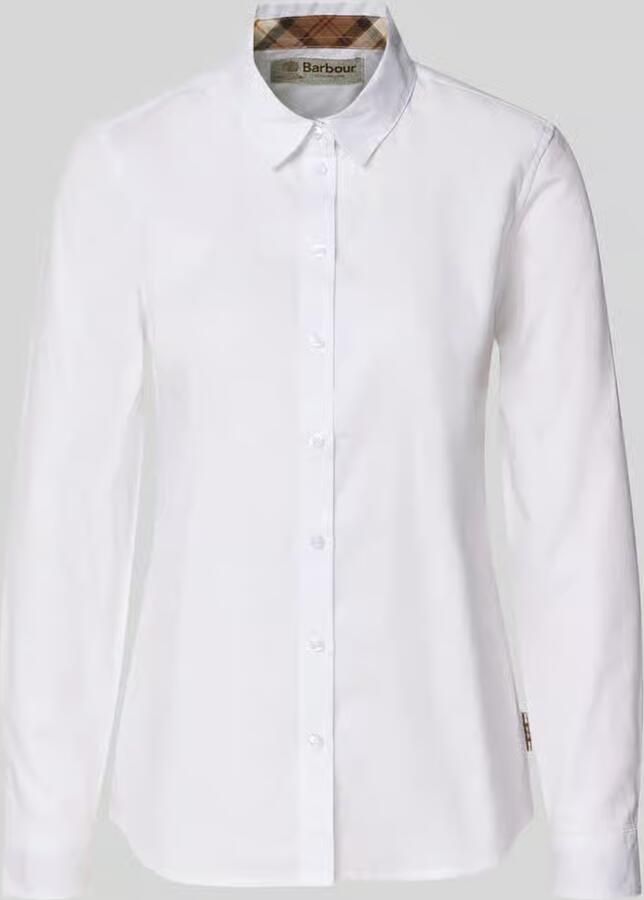 Barbour Regular fit overhemdblouse van puur katoen model 'DERWENT'