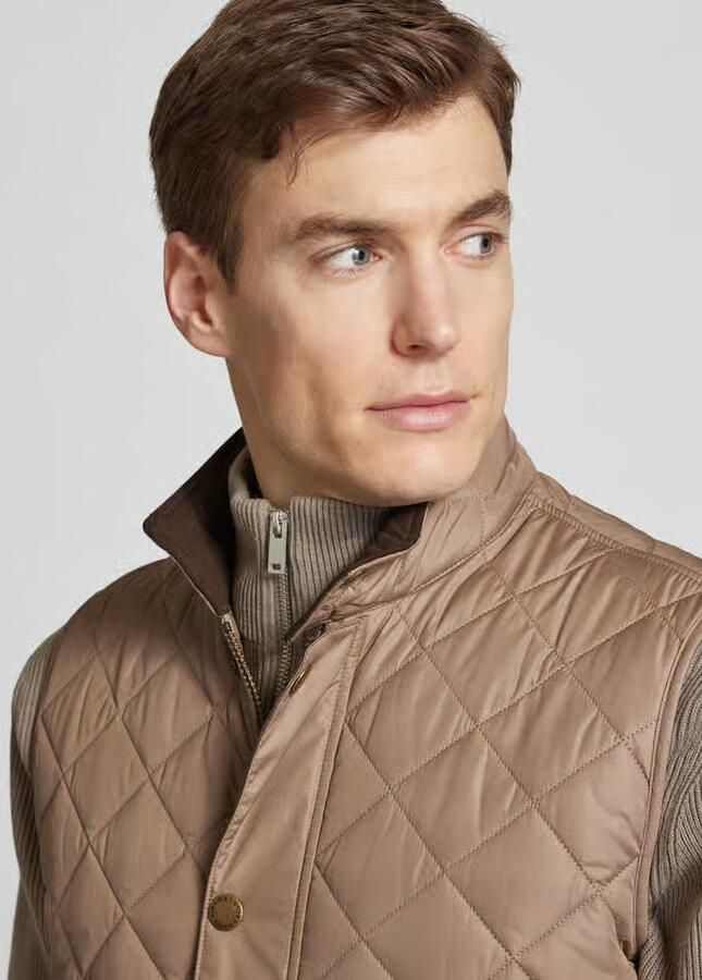Barbour Bodywarmer met opstaande kraag model 'New Lowerdale' - Foto 2