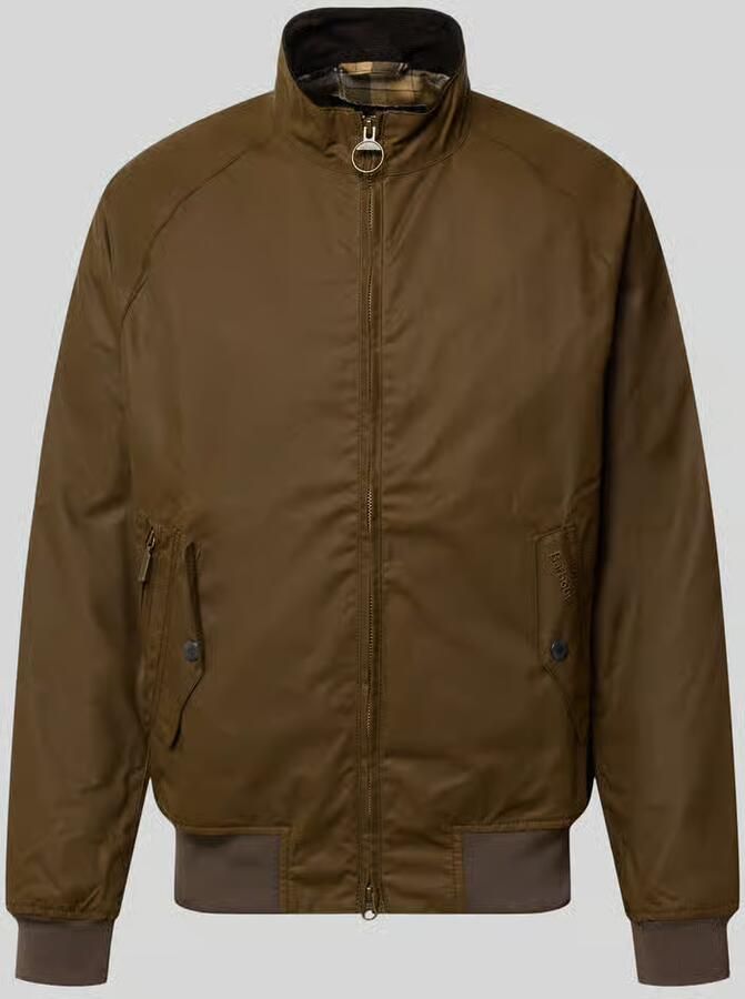 Barbour Bomberjack met tweewegritssluiting