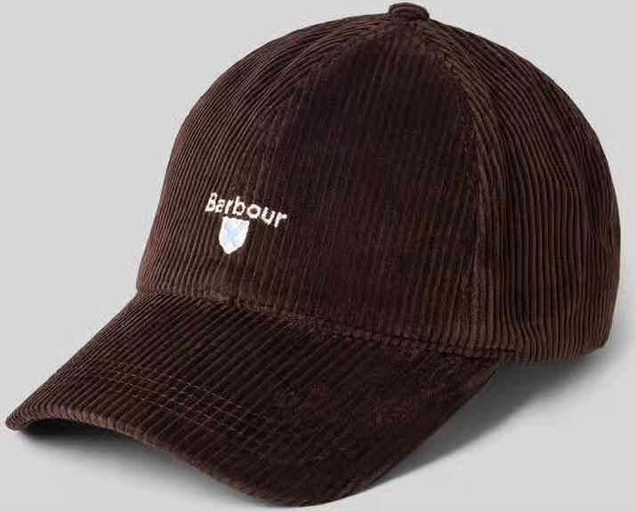 Barbour Baseballpet van puur katoen