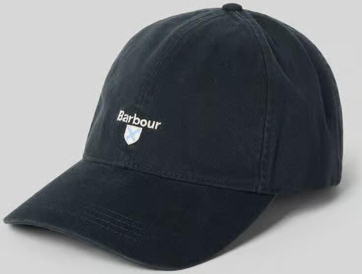 Barbour Stijlvolle Navy Blauwe Katoenen Pet Blauw Heren - Foto 3