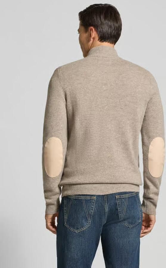 BARBOUR Heren Truien & Vesten Essential Patch Zip Through Knitted Jumper Grijs - Foto 7