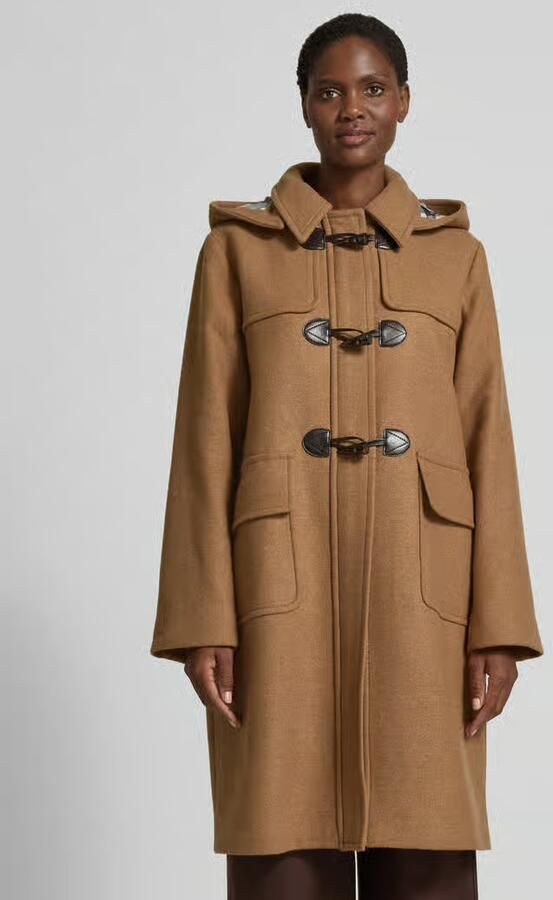 Barbour Comfort fit houtje-touwtjejas van wolmix model 'MELODY' - Foto 2