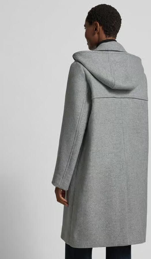 Barbour Comfort fit houtje-touwtjejas van wolmix model 'MELODY'