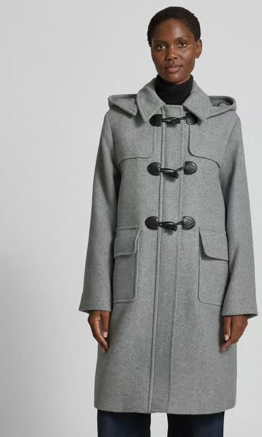 Barbour Comfort fit houtje-touwtjejas van wolmix model 'MELODY' - Foto 2