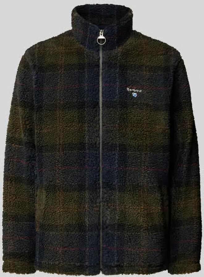 Barbour Fleece Jack Fleecejack met Schotse ruit - Foto 5
