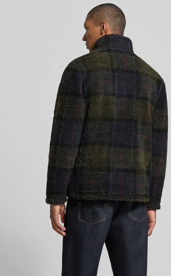Barbour Fleece Jack Fleecejack met Schotse ruit - Foto 6