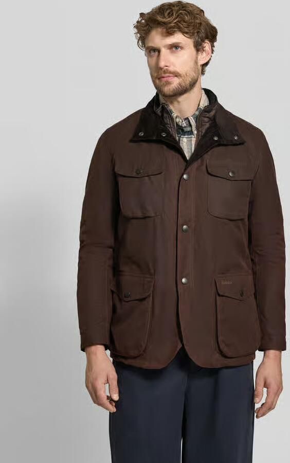 Barbour Klassieke Tartan Heren Gewaxte Jas Brown Heren - Foto 3
