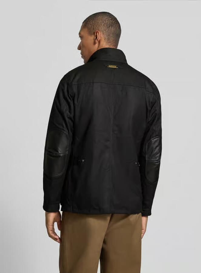 Barbour Regular Fit functioneel jack met gewaxte twill model 'OGSTON' - Foto 2