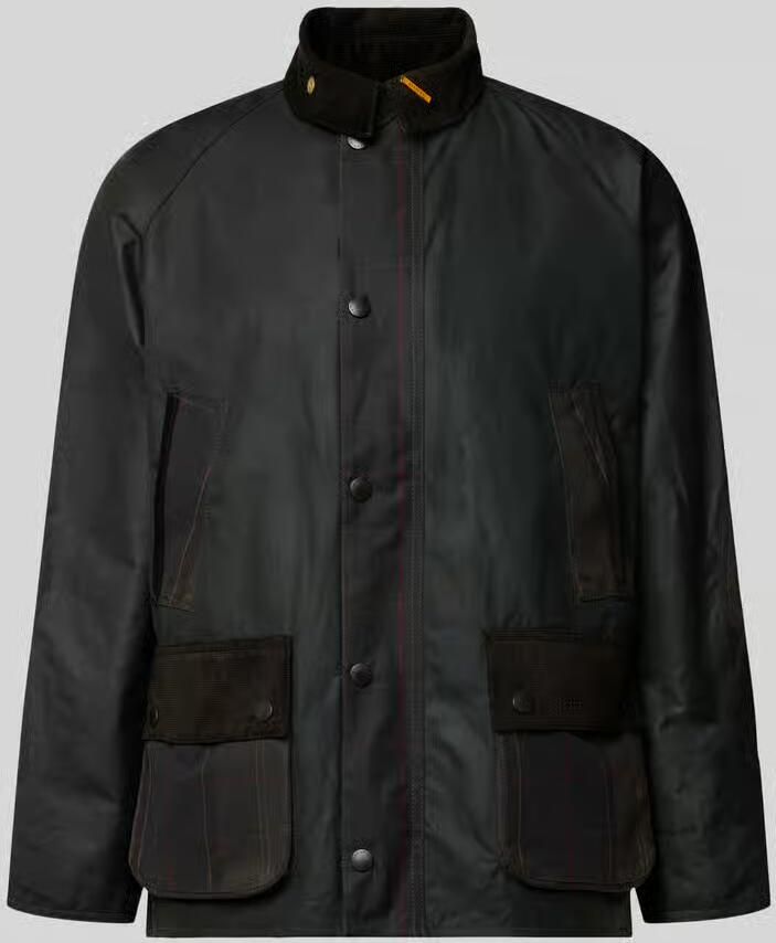 Barbour Functioneel jack van puur katoen model 'ICONS PATCH BEDAL'