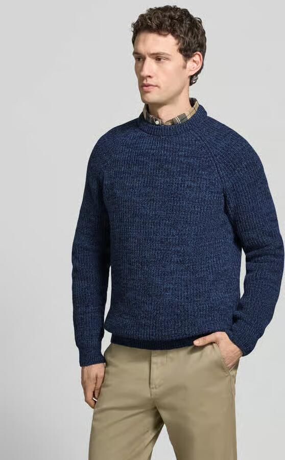 BARBOUR Heren Truien & Vesten Horseford Crew Neck Jumper Donkerblauw - Foto 7
