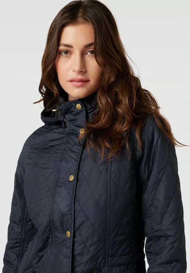 Barbour Gewatteerd jack met afneembare capuchon model 'MILLFIRE'