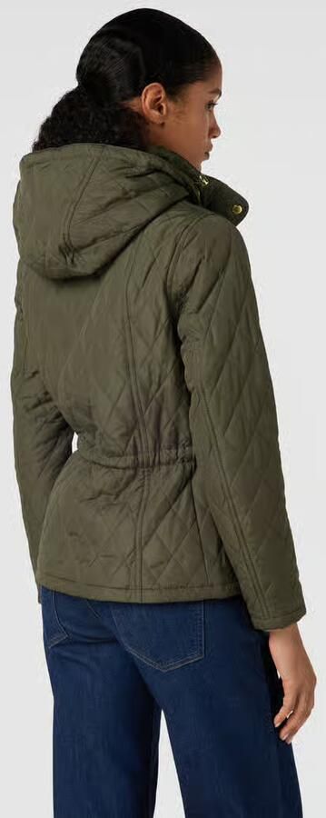 Barbour Gewatteerd jack met afneembare capuchon model 'MILLFIRE' - Foto 3