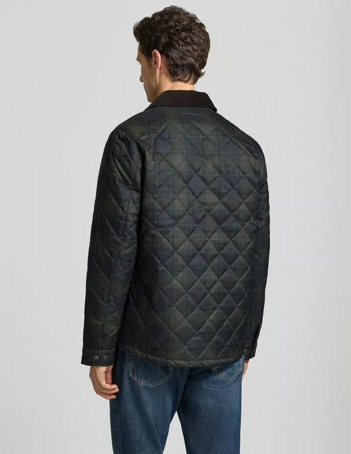 Barbour Gewatteerd jack met borstzak - Foto 2